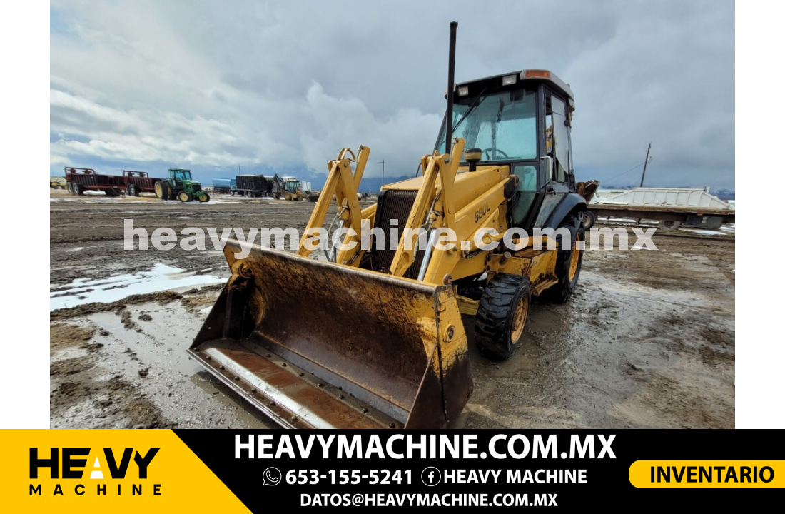 Maquinaria Pesada Retroexcavadora 2000 Case 580 L